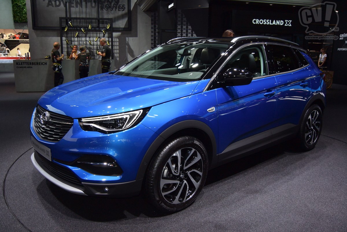 オペル クロスランド X フランクフルトモーターショー2017 carview! 自動車