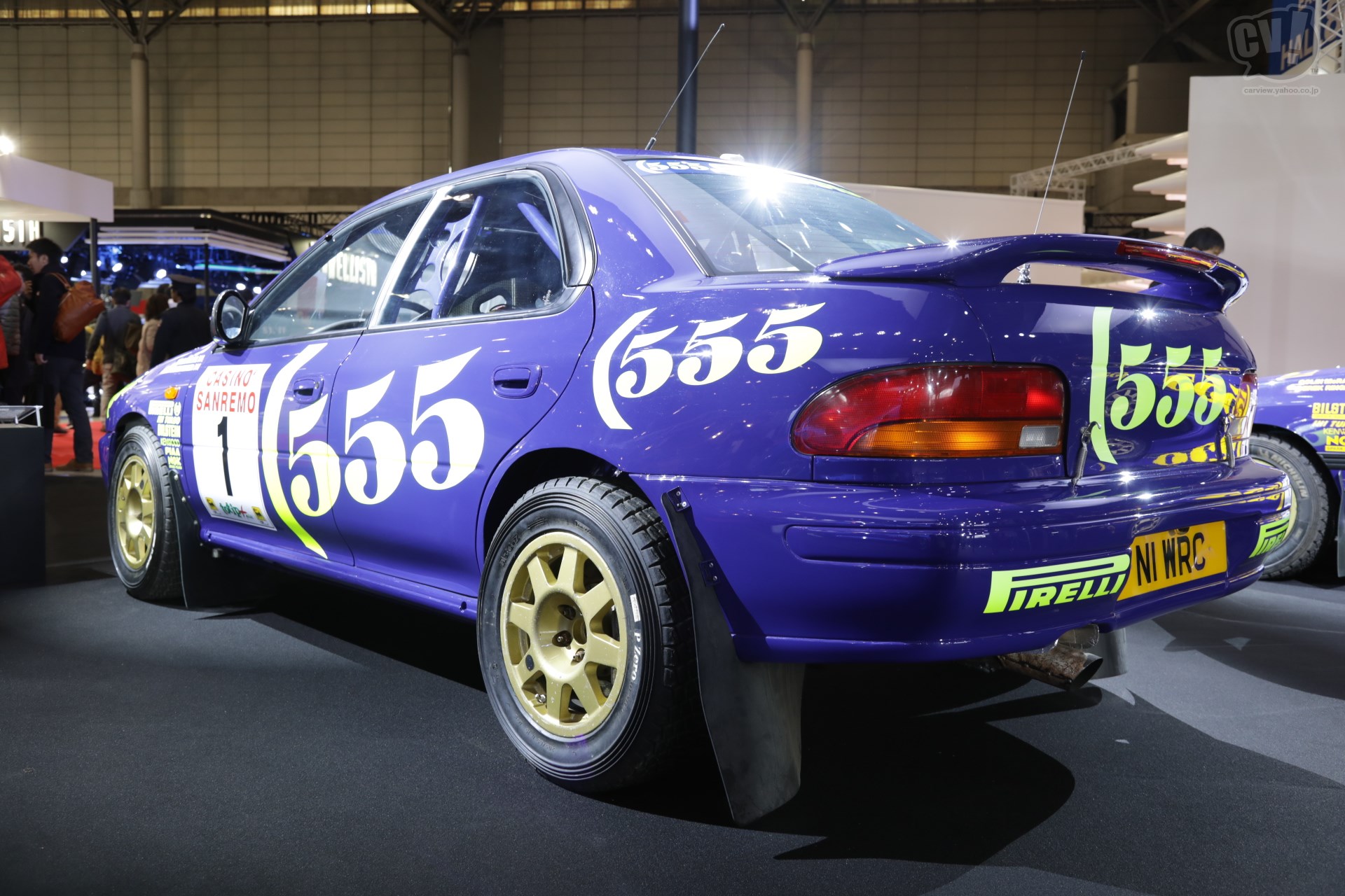 スバル インプレッサ 555 1996 サン レモ ラリー 東京オート