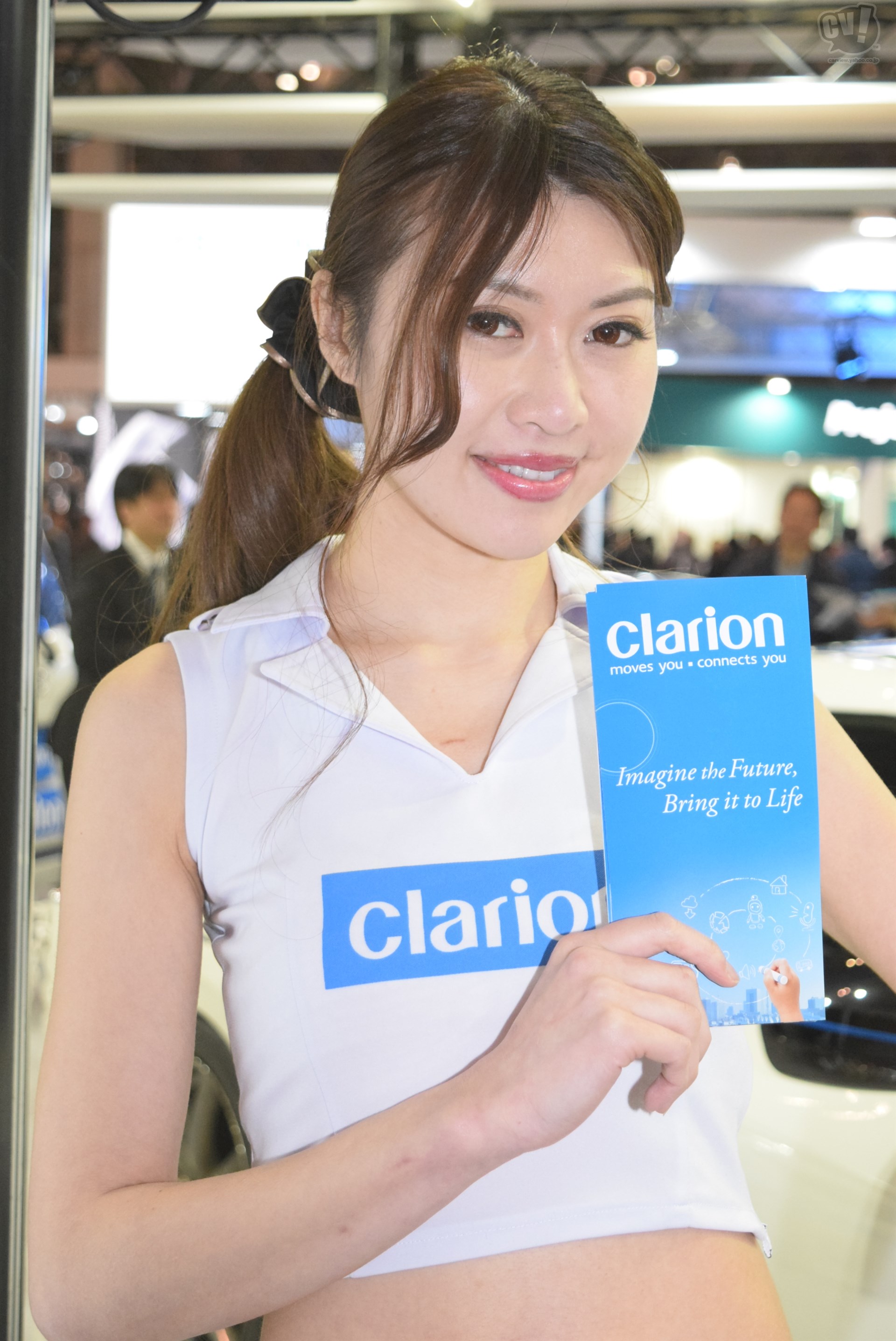 クラリオン Vol 05 新井彩香さん 東京オートサロン18 Carview 自動車