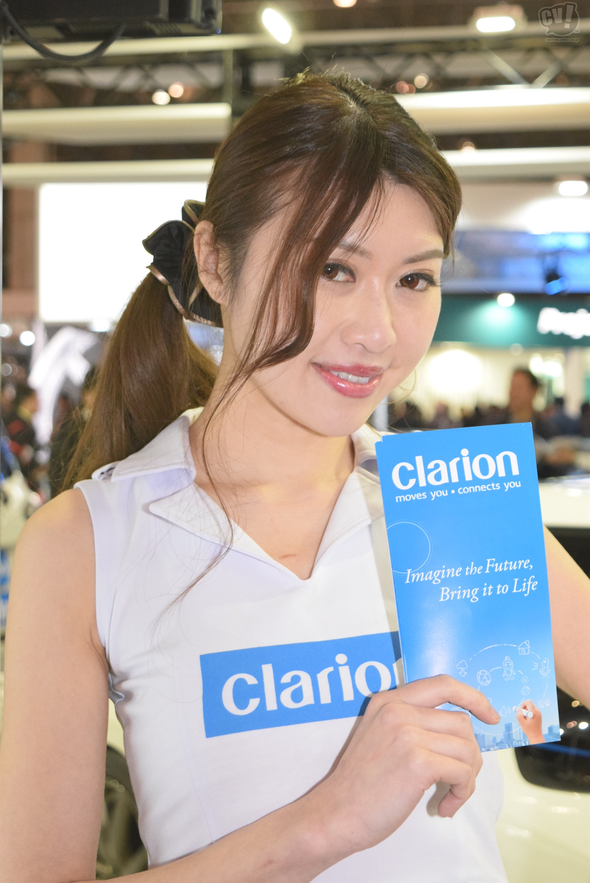 クラリオン Vol 05 新井彩香さん 東京オートサロン18 Carview 自動車