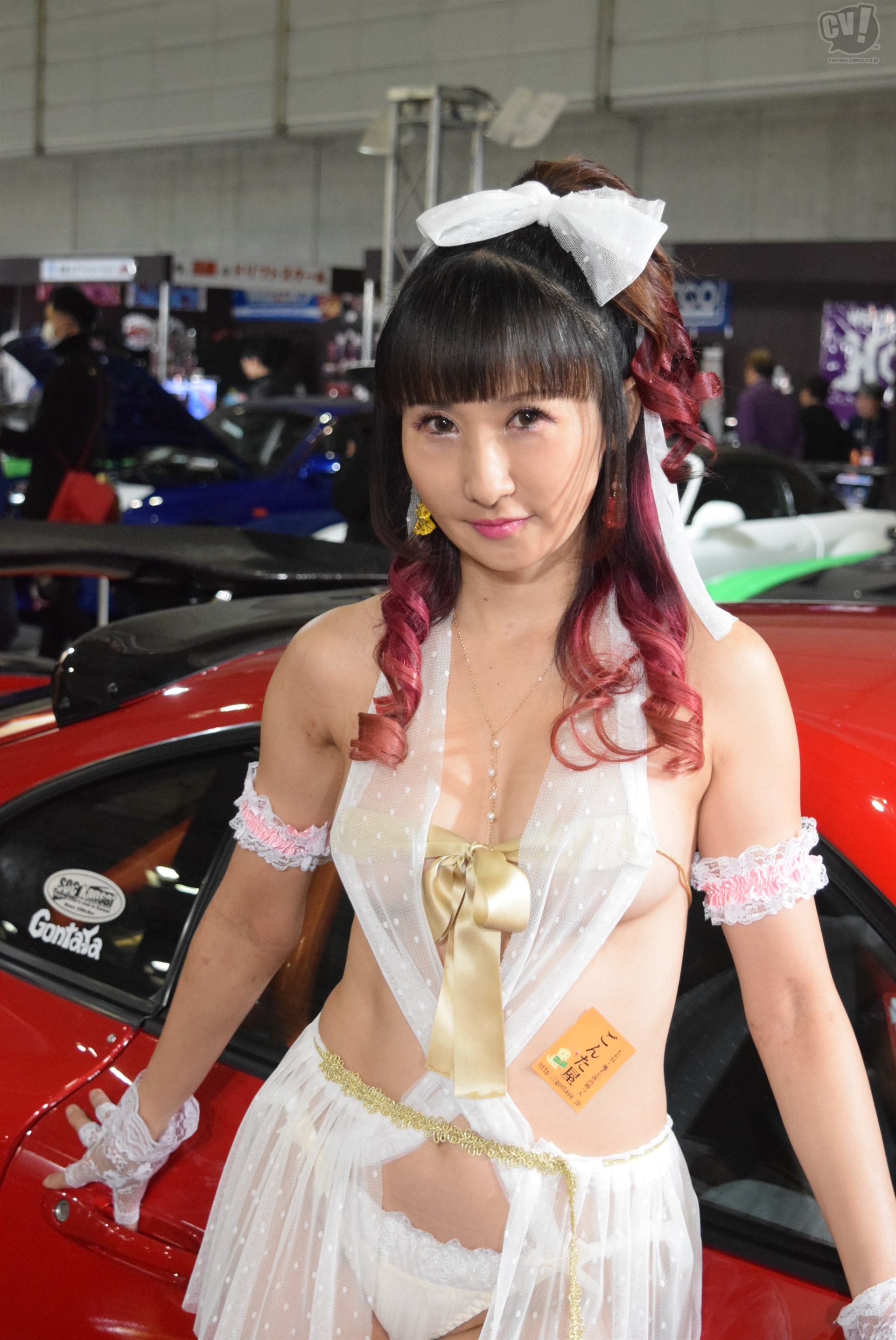 ごんた屋 結月里奈さん 東京オートサロン2020 Carview 自動車