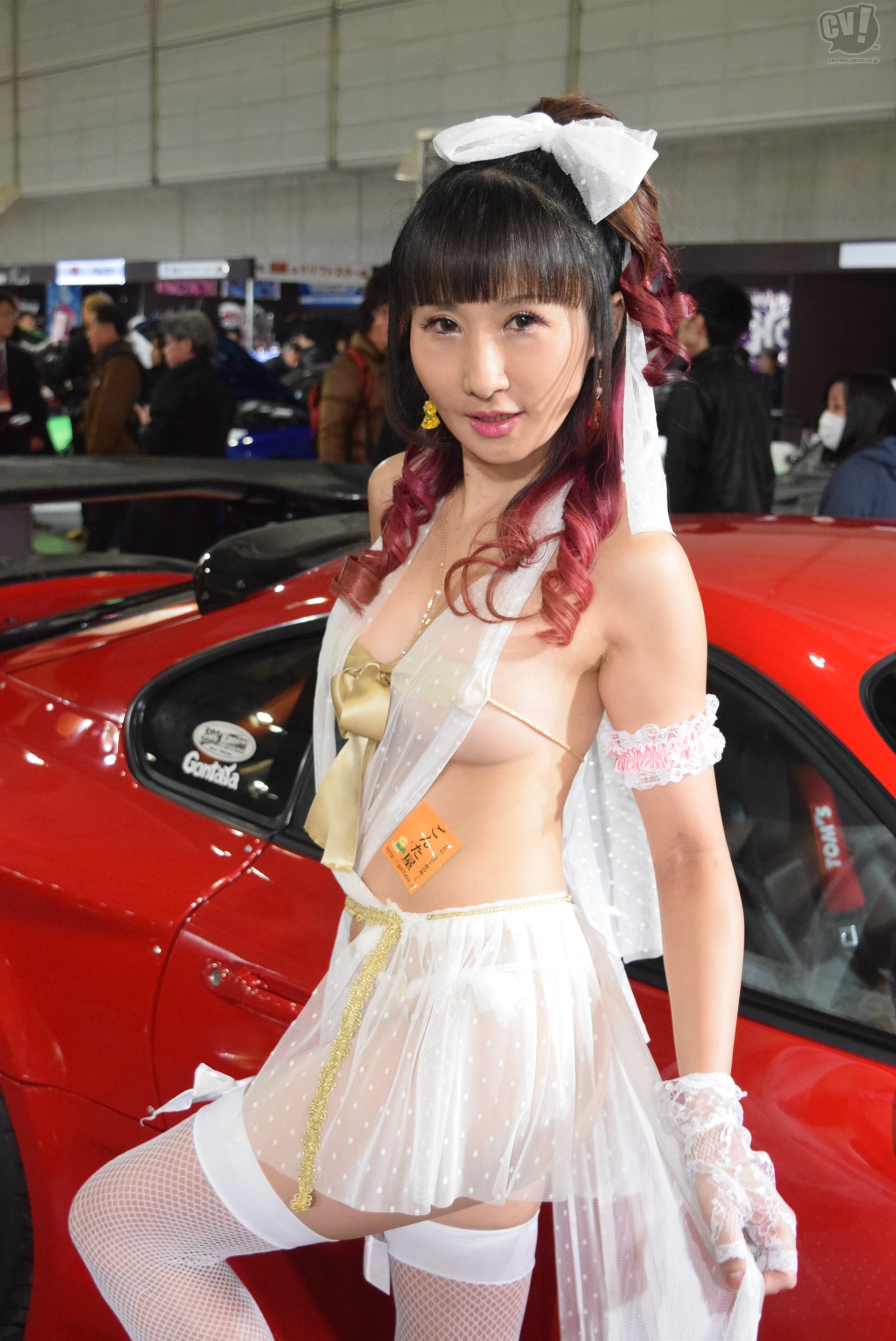 ごんた屋 結月里奈さん 東京オートサロン2020 Carview 自動車